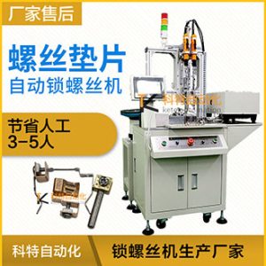 螺絲墊片自動擰螺絲機 2軸鎖付案例